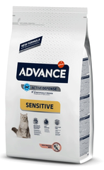 Advance SENSITIVE Salmon & Rice - сухой корм для кошек с чувствительным пищеварением (лосось/рис) - 10 кг Petmarket