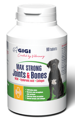 Gigi Max Strong Senior Joints & Bones - добавка для зміцнення та відновлення суглобів собак Petmarket