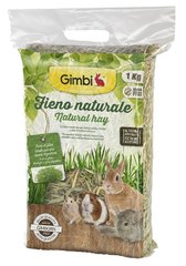 Gimbi Natural Hay - сено для грызунов - 1 кг Petmarket