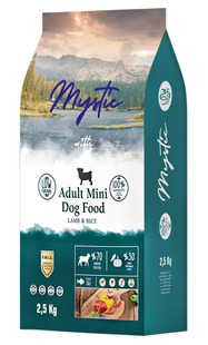 Mystic Dog Adult Mini Lamb & Rice - низкозерновой корм для собак мелких пород (ягенок/рис) Petmarket