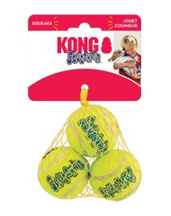 Kong SQUEAKAIR Balls - набор теннисных мячиков для собак - 5 см / 3 шт. Petmarket
