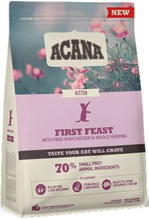 Acana First Feast Kitten біологічний корм для кошенят - 1,8 кг Petmarket