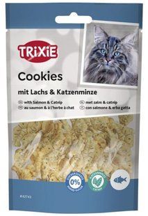 Trixie COOKIES - печиво для котів (лосось/котяча м'ята) - 50 г Petmarket