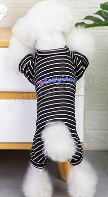 Dobaz Meltish трикотажный костюмчик для собак - L, Черный Petmarket