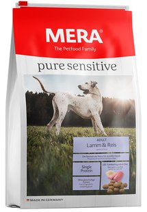 Mera pure sensitive Lamm&Reis корм для чутливих собак (ягня/рис), 12,5 кг % Petmarket