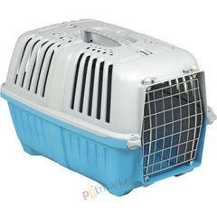 MPS PRATIKO 2 METAL - переноска для собак и кошек - Голубой, 55х36х36 см Petmarket