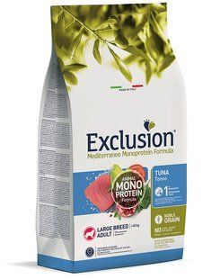 Exclusion Noble Grain Adult Tuna Large Breed &mdash; корм для взрослых собак крупных пород с тунцом Petmarket