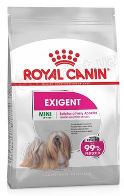 Royal Canin MINI EXIGENT - корм для привередливых собак мелких пород - 3 кг Petmarket