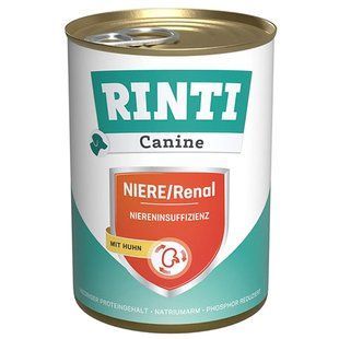 Rinti Canine Veterinary Niere/Renal mit Huhn &ndash; Ринти Ренал Курица &ndash; диетический влажный корм для собак с заболеваниями почек &ndash; 800 г Petmarket