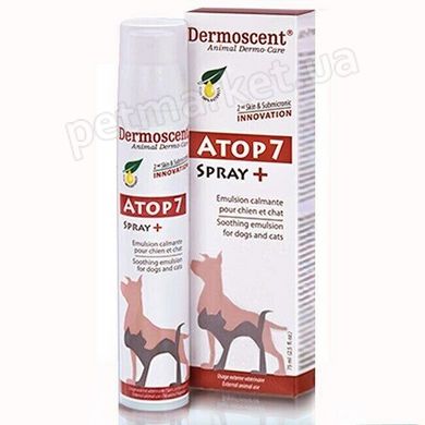 Dermoscent ATOP-7 Spray - заспокійлива емульсія для шкіри собак і кішок % Petmarket