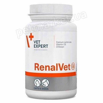 VetExpert RENALVET - добавка для здоров'я нирок собак і кішок Petmarket