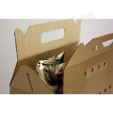 Petjoy PET BAG - прочная картонная переноска для животных Petmarket