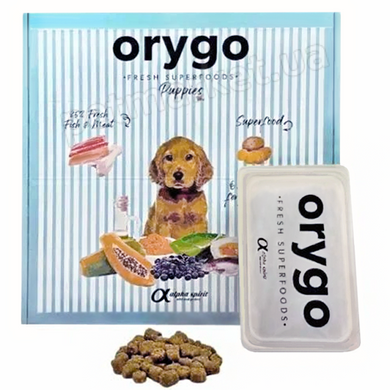 Orygo Puppies Salmon & Sweet Potato - беззерновой полувлажный корм для щенков (лосось/батат) Petmarket