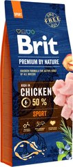 Brit Premium SPORT - корм для активных собак - 3 кг Petmarket