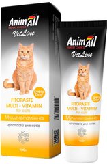 AnimAll Multi-Vitamin фітопаста мультивітамінна для котів - 100 г Petmarket