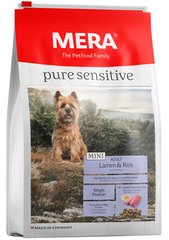 Mera pure sensitive Mini Lamm & Reis корм для чувствительных собак мелких пород (ягненок/рис), 4 кг Petmarket