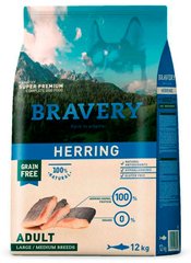 Bravery Herring Large/Medium сухой корм для собак средних и крупных пород (сельдь) Petmarket