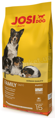JosiDog FAMILY - корм для щенков, беременных и кормящих собак - 15 кг Petmarket
