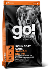 Go! Solutions SKIN + COAT CARE Salmon - Забота о коже и шерсти - корм для собак и щенков (лосось/овсянка) - 1,59 кг Petmarket