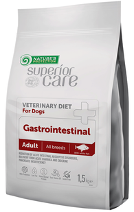 Nature's Protection Superior Care Veterinary Diet Gastrointestinal White Fish Adult All Breed Dogs - дієтичний корм для собак всех пород при захворюванннях шлунково-кишкового тракту (біла риба) Petmarket