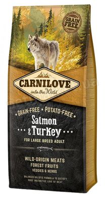 Carnilove SALMON & TURKEY Large Breed - корм для собак великих порід (лосось/індичка) - 1,5 кг Petmarket