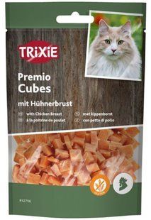 Trixie Premio CHICKEN CUBES - ласощі для котів (курка) - 50 г Petmarket