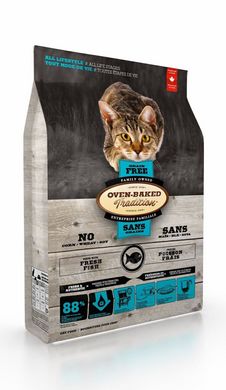 Oven-Baked Tradition GRAIN-FREE Fish - беззерновой корм для кошек и котят (рыба) - 350 г Petmarket