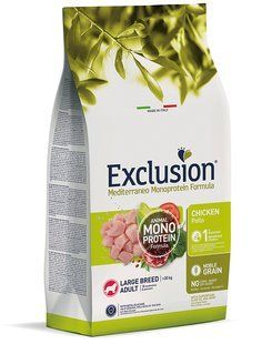 Exclusion Noble Grain Adult Chicken Large Breed &mdash; корм для взрослых собак крупных пород с курицей Petmarket