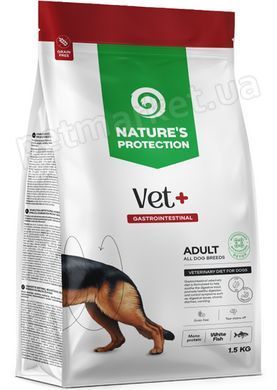 Nature's Protection Superior Care Veterinary Diet Gastrointestinal White Fish Adult All Breed Dogs - диетический корм для собак всех пород при заболеваниях желудочно-кишечного тракта (белая рыба) Petmarket