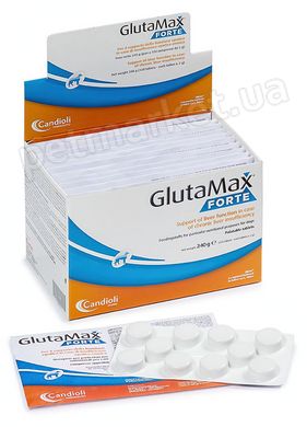 Candioli GlutaMax Forte - добавка при печеночной недостаточности у собак - 20 табл. Petmarket