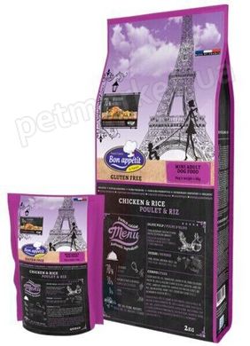 Bon Appetit MINI ADULT Chicken & Rice - корм для собак дрібних порід (курка/рис) - 2 кг Petmarket