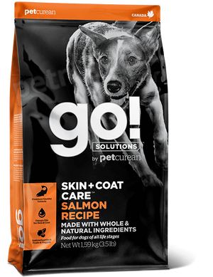 Go! Solutions SKIN + COAT CARE Salmon - Турбота про шкіру і шерсть - корм для собак та цуценят (лосось/вівсянка) - 1,59 кг Petmarket