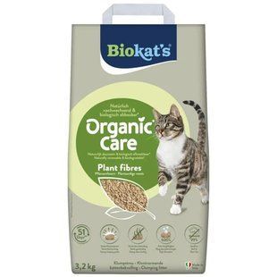Biokat's Organic Care - наповнювач рослинний для котячого туалету Petmarket