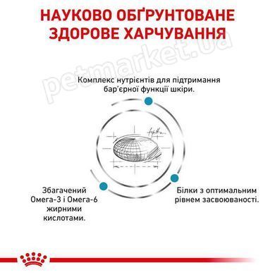 Royal Canin SKIN CARE Adult - лікувальний корм для собак при шкірних захворюваннях - 11 кг % Petmarket
