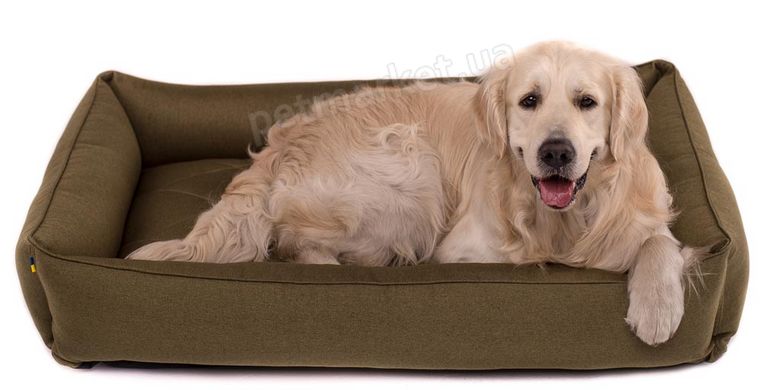 Harley and Cho SOFA Olive - спальное место для собак средних и крупных пород - XХL 120x80 см % Petmarket