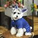 Dobaz RABBIT DOT теплий костюм - одяг для собак - Синій, L %