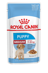 Royal Canin Medium PUPPY - консервы для щенков средних пород (кусочки в соусе) - 140 г Petmarket