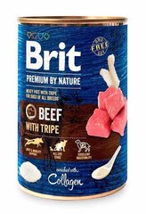 Brit Premium by Nature BEEF & TRIPE - консервы для собак (говядина/рубец) - 400 г Petmarket