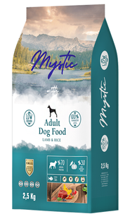 Mystic Dog Adult All Breeds Lamb & Rice - низкозерновой корм для собак всех пород (ягенок/рис) Petmarket
