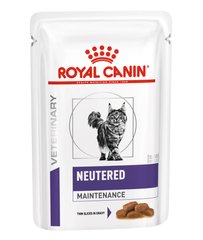 Royal Canin NEUTERED Adult Maintenance - влажный диетический корм для стерилизованных котов и кошек до 7 лет - 100 г x 12 шт Petmarket