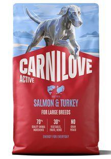 Carnilove Active Salmon & Turkey Large Breed - корм для собак великих порід (лосось/індичка) - 12 кг Petmarket