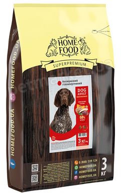 Home Food ADULT Утка/нут - беззерновой корм для собак средних и крупных пород - 10 кг Petmarket