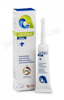 Candioli Actea Oral - гель для здоров'я ясен у собак та котів - 15 мл Petmarket