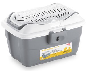 Stefanplast Gulliver Mini переноска для дрібних тварин - 40х30х24 см, Сірий Petmarket