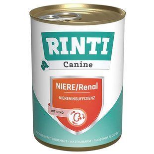 Rinti Canine Veterinary Niere/Renal mit Rind &ndash; Ринти Ренал Говядина &ndash; диетический влажный корм для собак с заболеваниями почек &ndash; 800 г Petmarket