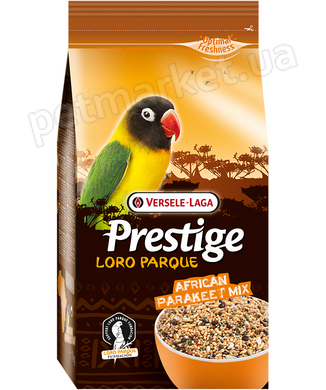Versele-Laga Prestige Loro Parque AFRICAN Parakeet Mix - корм для африканских попугаев - 1 кг Petmarket