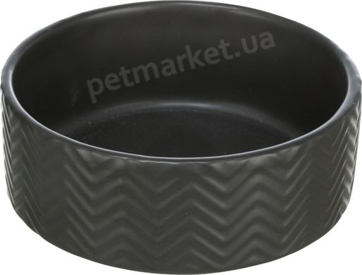 Trixie Миска керамічна для собак - 400 мл, Чорний Petmarket