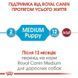 Royal Canin Medium PUPPY - консервы для щенков средних пород (кусочки в соусе) - 140 г %