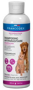 Francodex Gentle Shampoo Dimethicone Dog & Cat - протипаразитарний м’який шампунь з диметиконом для собак та котів - 500 мл Petmarket