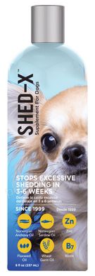 SynergyLabs SHED-X DOG - добавка против линьки и для улучшения шерсти собак - 946 мл % Petmarket